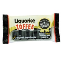 Walkers Toffee Block - LIQUORICE Toffee - 100g Block - Best Before:  05/2026